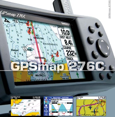 GARMIN GPSMap 276c Auto, Motorrad und Boot Navigation