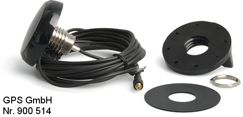 GARMIN Aktiv-Antenne Einbau, schwarz 5m Kabel, MCX Stecker