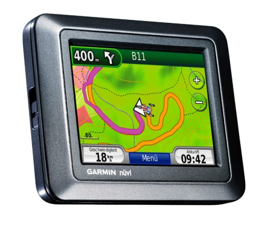 GARMIN nüvi 550 West- und Osteuropa, Allround für jedes Gelände, on- und offroad, wasserdicht