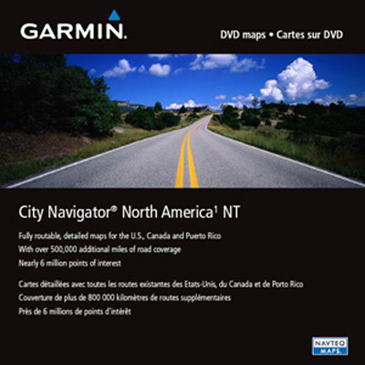 GARMIN DVD City Navigator NT - USA/Kanada/Mexiko 2016