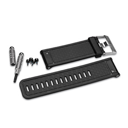 GARMIN Ersatz-Armband für fenix/quatix/D2/tactix, schwarz
