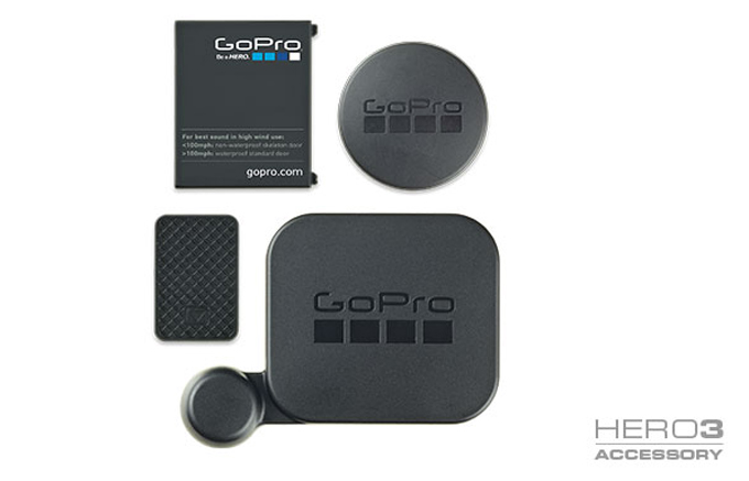 GoPro HERO3 Caps + Doors
