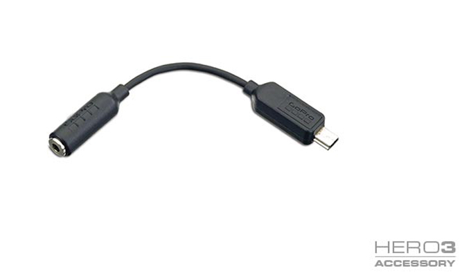 GoPro 3,5 mm Mic Adapter