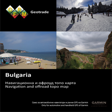 GARMIN Topo Bulgarien