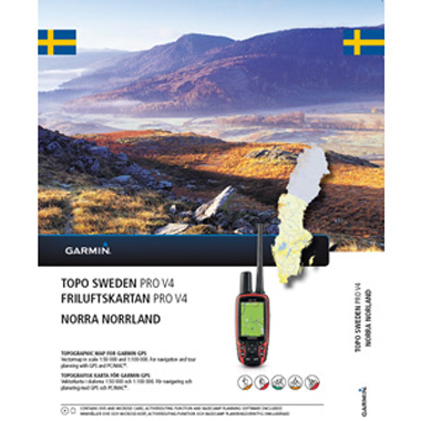 GARMIN Topo Schweden NORRA NORRLAND v4 Pro SALE
