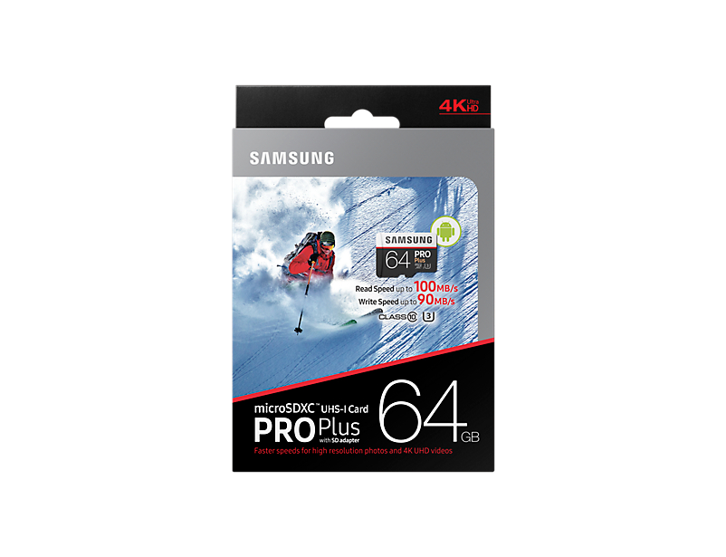 Samsung PRO Plus microSD Karte (MB-MD64GA/EU 2017)