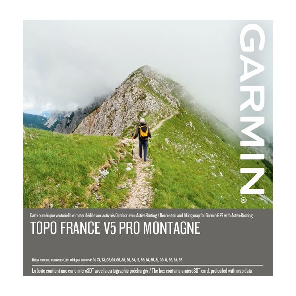 GARMIN Topo Frankreich V5 PRO - Montagne