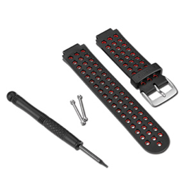 GARMIN Ersatz-Armband für Forerunner 620/220, Approach S 5/6, schwarz/rot
