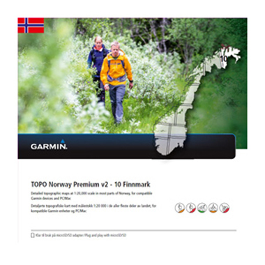 GARMIN Topo Norwegen Premium v2 - 10 Finnmark