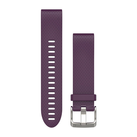GARMIN QuickFit Ersatz-Armband für fenix 5S, Silikon, 20mm, lila