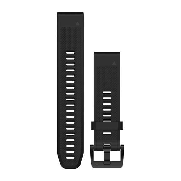 GARMIN QuickFit Ersatz-Armband für fenix 5, Silikon, 22mm, schwarz