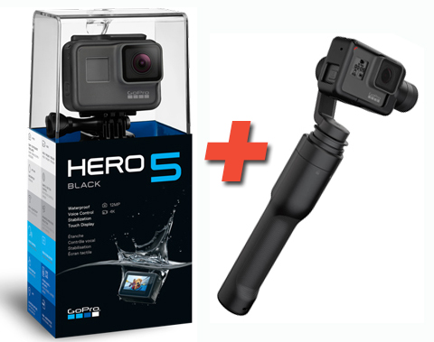 GoPro HERO5 Black BUNDLE inkl. Karma Grip
