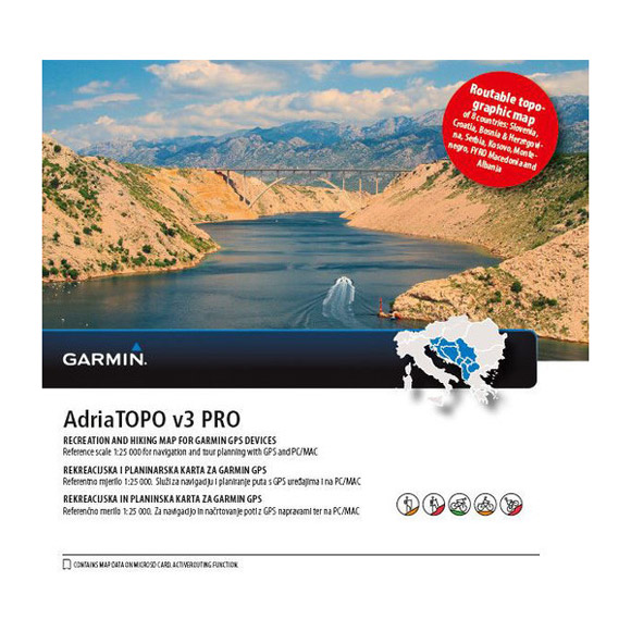 GARMIN Topo Adria v3 PRO