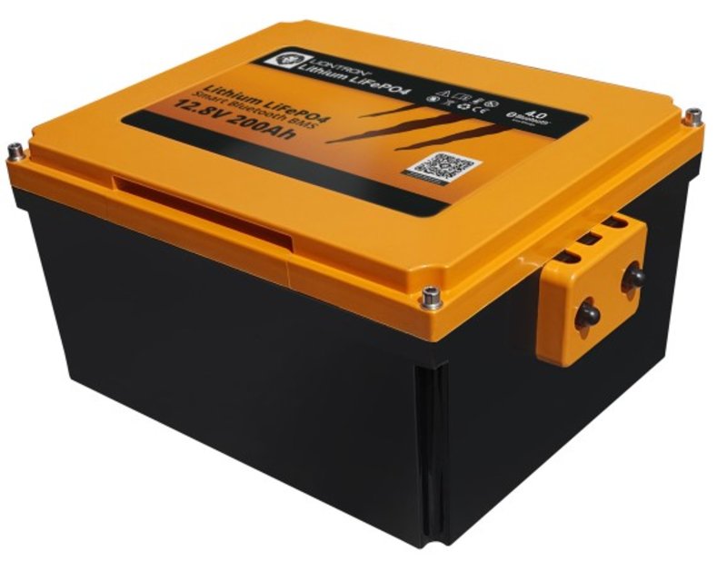 LIONTRON® LiFePO4 LX Smart BMS 12,8V Wohnmobil Batterie 12,8V 200Ah Untersitz Ducato und Baugleiche