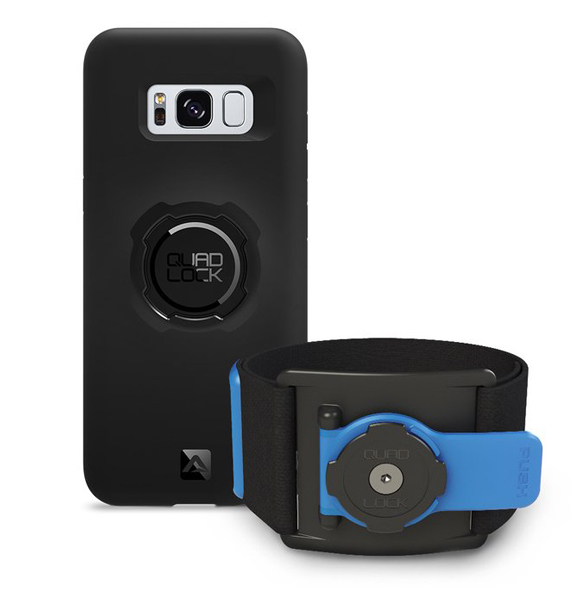 Quad Lock RUN Kit, Samsung Galaxy S8