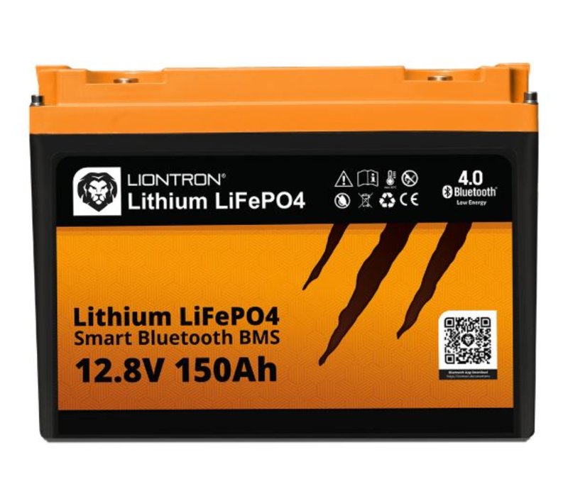 LIONTRON® LiFePO4 12,8V 150Ah LX Smart BMS mit Bluetooth