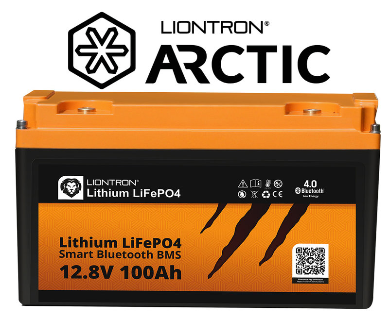 Liontron LiFePO4 12,8V 100Ah LX Arctic Smart BMS Bluetooth