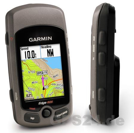 GARMIN Edge 605 GPS Fahrradcomputer mit Kartendarstellung