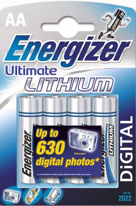 Energizer Batterie Ultimate Lithium L91 AA - 4er-Blister