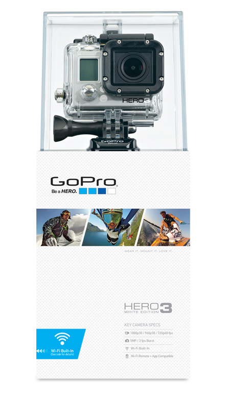 GoPro HD HERO3 - White Edition