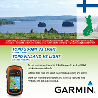 GARMIN Topo Finnland v3 LIGHT - GESAMT