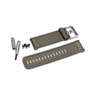 GARMIN Ersatz-Armband für fenix/quatix/D2/tactix, dunkelgrau