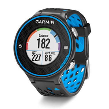 GARMIN Forerunner 620 HR - schwarz/blau - inkl. HRM-Run Brustgurt