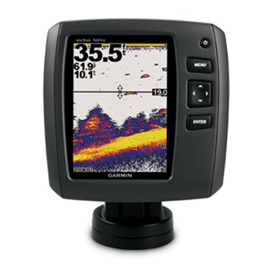 GARMIN FishFinder echo 501 mit Schwinger/Heckgeber 77/200kHz GARMIN FishFinder echo 501 mit Schwinger/Heckgeber 77/200kHz
