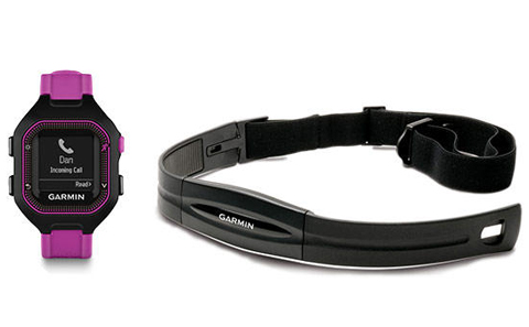 GARMIN Forerunner 25 HR, schwarz/violet, inkl.Standard-Brustgurt GARMIN Forerunner 25 HR, schwarz/violet, inkl.Standard-Brustgurt