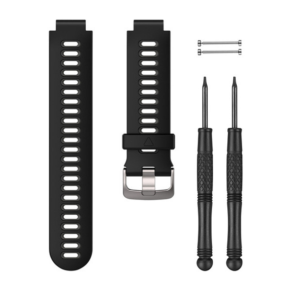GARMIN Ersatz-Armband, für Forerunner 735XT, schwarz/grau GARMIN Ersatz-Armband, für Forerunner 735XT, schwarz/grau