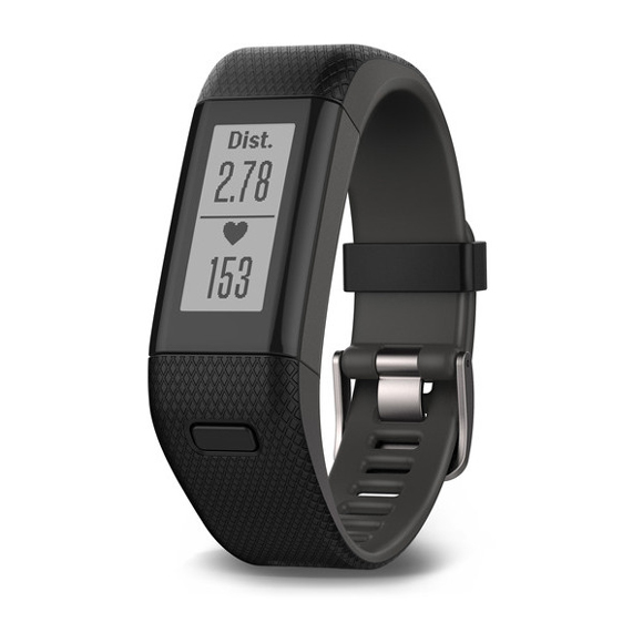 GARMIN vivosmart HR+ GPS, schwarz/grau GARMIN vivosmart HR+ GPS, schwarz/grau