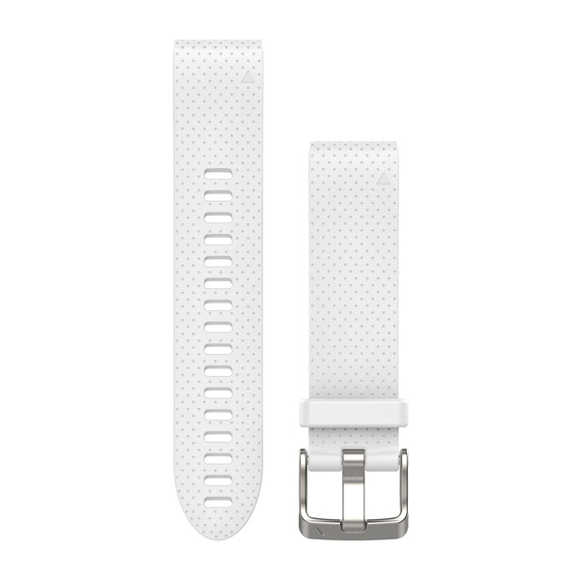 GARMIN QuickFit Ersatz-Armband für fenix 5S, Silikon, 20mm, weiß