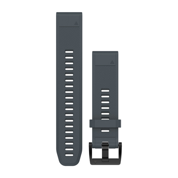 GARMIN QuickFit Ersatz-Armband für fenix 5, Silikon, 22mm, granitblau