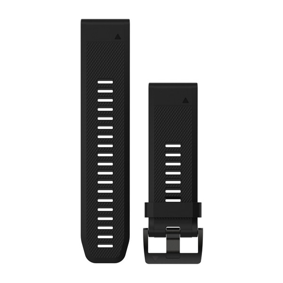 GARMIN QuickFit Ersatz-Armband für fenix 5X, Silikon, 26mm, schwarz