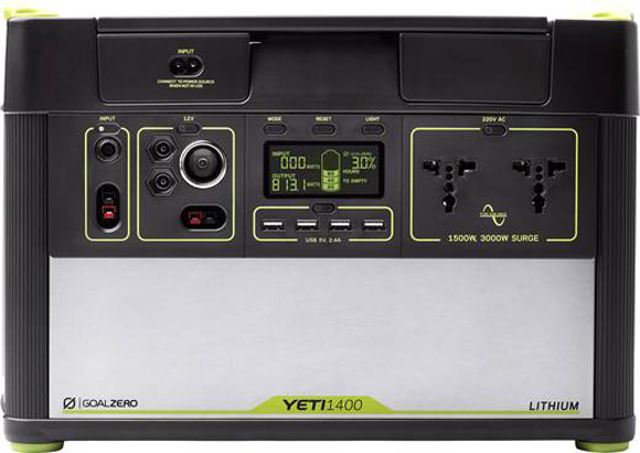 GoalZero YETI 1400 LITHIUM, Solar Generator, Notstrom Aggregat GoalZero YETI 1400 LITHIUM, Solar Generator, Notstrom Aggregat