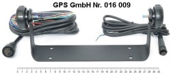 GARMIN Halterung für KFZ/Marine, inkl. Kabel m. off. Enden (Strom/Daten); für GPS Map 3006c