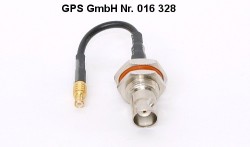 Adapter BNC auf MCX, gerader Stecker; v. Fremdherst.