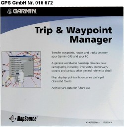 GARMIN Trip and Waypoint Manager