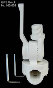 GARMIN Halterung für Reling, RA 125, mit Gelenk, nur GA29/F, v. Fremdherst.