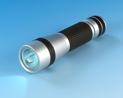 ANSMANN Luxeon LED-Metalltaschenlampe
