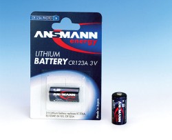 ANSMANN Lithium-Batterie CR 123A 3V