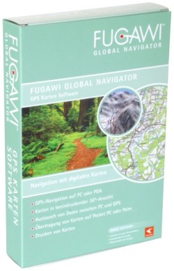 FUGAWI Global Navigator Version 4.5, moving Map Software
