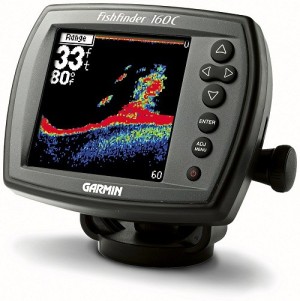 GARMIN Fishfinder 160C, mit Dualbeamschwinger, portabel