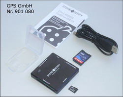 GARMIN Datenkarte 512MB TF, SD-Adapt.+USB 2.0 Multi-Cardreader