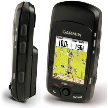 GARMIN Edge 705 HR GPS inkl. Topo Deutschland SD 2010