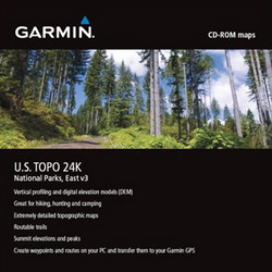 GARMIN Topo USA National Parks, Ost, 1:24.000