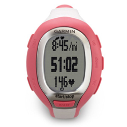 GARMIN Forerunner 60 W, rosa, Bundle