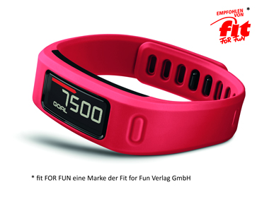 GARMIN vivofit - rot - fit FOR FUN Edition
