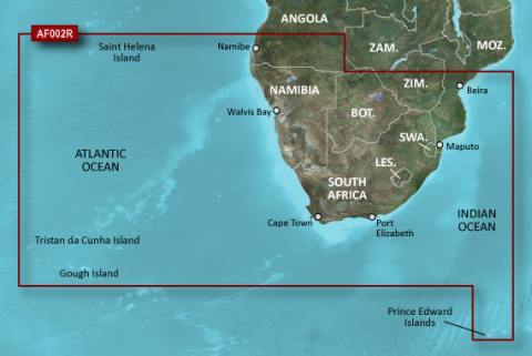 GARMIN g2 Vision BlueChart, microSD/SD - VAF002R - Südafrika
