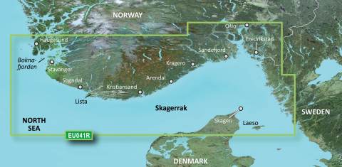 GARMIN g2 Vision BlueChart, microSD/SD - VEU041R - Oslo Skagerak Haugesund